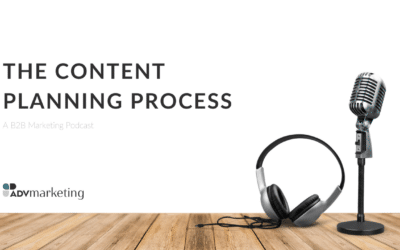 The content planning process